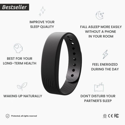 Wrist-UP 2.0 | 100% Wake-Up Alarm Bracelet