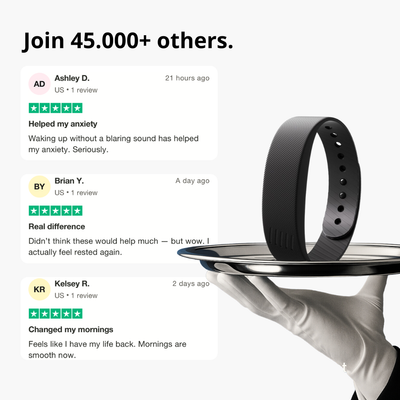 Wrist-UP 2.0 | 100% Wake-Up Alarm Bracelet