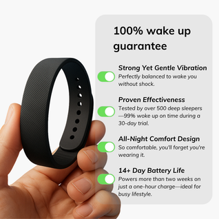 Wrist-UP 2.0 | 100% Wake-Up Alarm Bracelet