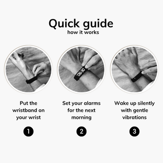 Wrist-UP 2.0 | 100% Wake-Up Alarm Bracelet