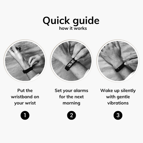 Wrist-UP 2.0 | 100% Wake-Up Alarm Bracelet