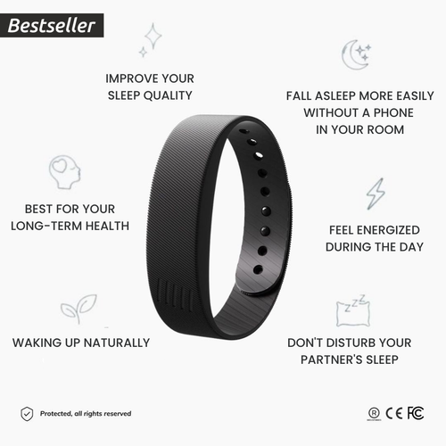 Wrist-UP 2.0 | 100% Wake-Up Alarm Bracelet